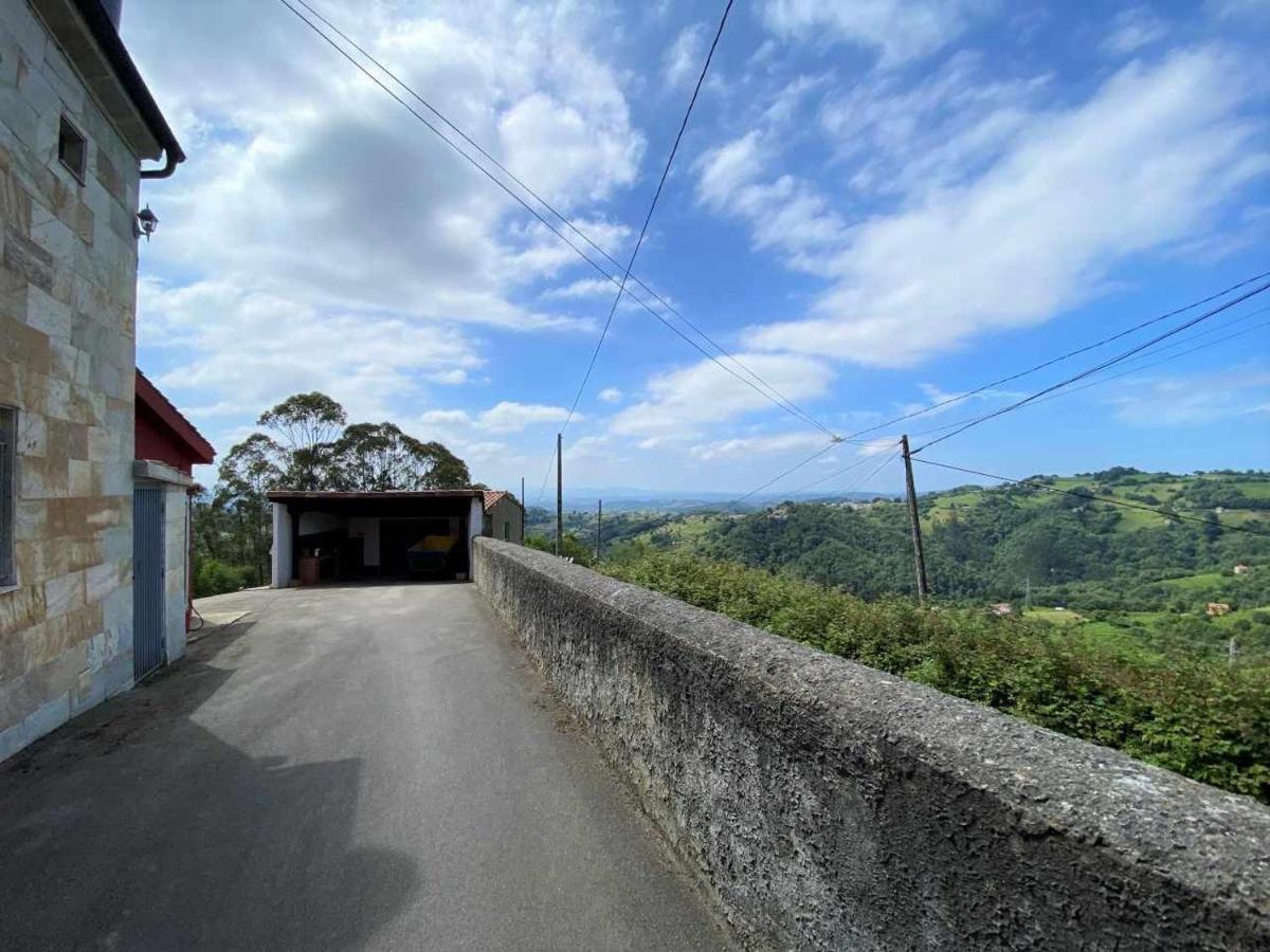 Ferienwohnung Casa Noval Zona Rural En El Centro De Asturias Bimenes Exterior foto